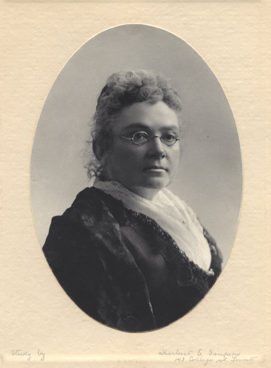 Archival portrait of Dr. Emily Stowe